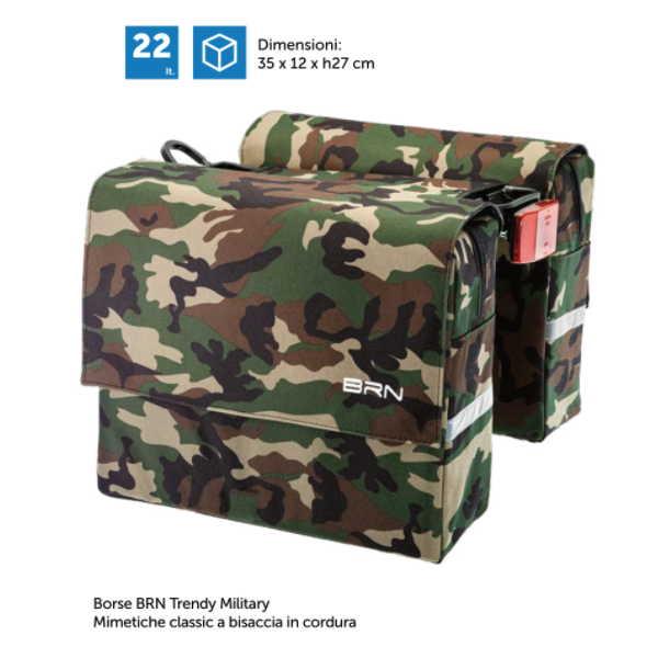 Borsa bici military