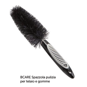 Spazzola pulizie per telaio e gomme