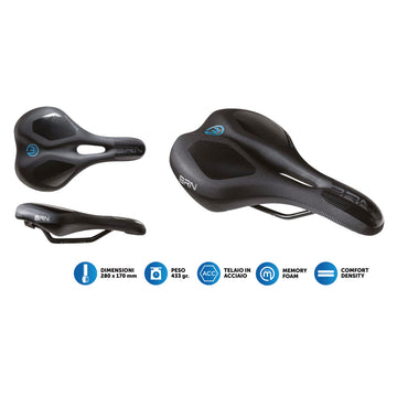 Sellino bici sport memory foam